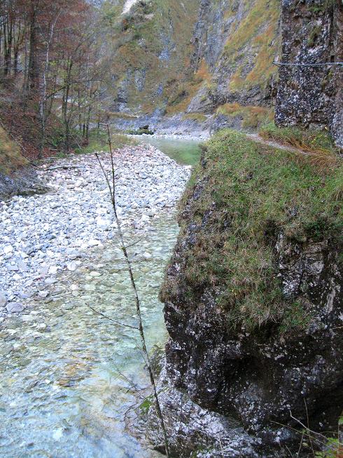 Foto: Andreas Koller / Klettersteigtour / Triftsteig (670m) / 06.11.2011 21:18:57