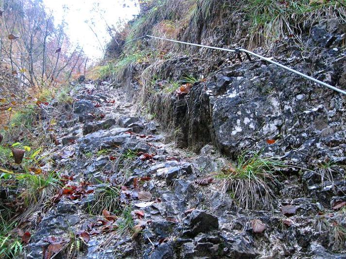 Foto: Andreas Koller / Klettersteigtour / Triftsteig (670m) / 06.11.2011 21:18:25