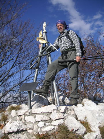 Foto: Wolfgang Lauschensky / Wandertour / Cresta Marmera: vom Monte Spino zum Monte Forametto / Monte Spino / 16.12.2011 07:52:26