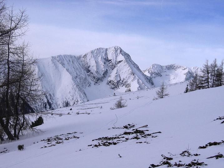 Foto: Andreas Koller / Skitour / Aus der Krakau auf die Tockneralm (2357m) / Preber (2741m) und Roteck (2743m) / 05.01.2012 22:26:03