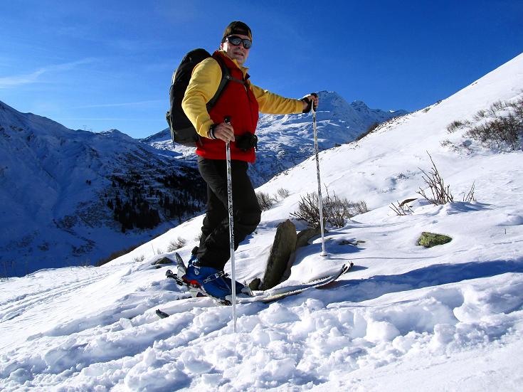 Foto: Andreas Koller / Skitour / Chilchalphorn (3040m) / 19.01.2012 21:26:33