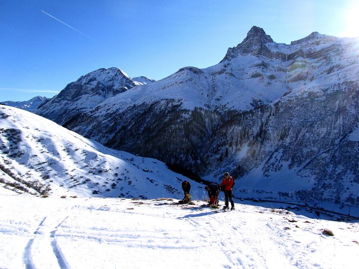 Foto: Andreas Koller / Skitour / Chilchalphorn (3040m) / 19.01.2012 21:26:27