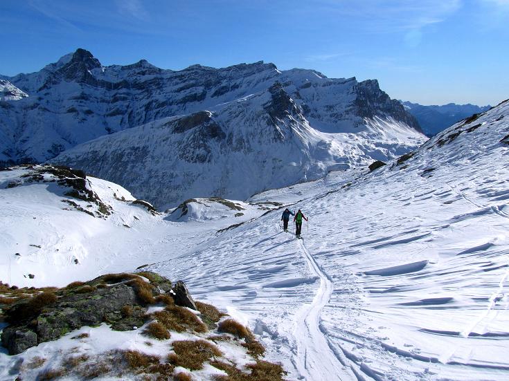 Foto: Andreas Koller / Skitour / Chilchalphorn (3040m) / 19.01.2012 21:23:53