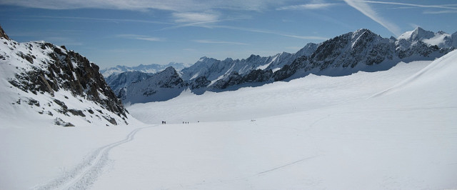 Foto: Wolfgang Lauschensky / Skitour / Lüsener Spitze und Lüsener Fernerkogel / Lüsener Ferner / 31.01.2012 22:13:49