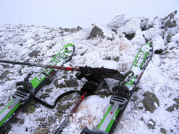 Foto: Andreas Koller / Skitour / Via Maria Schnee auf die Lamprechthöhe (2114m) / Bereit zur Abfahrt / 11.02.2012 23:14:56