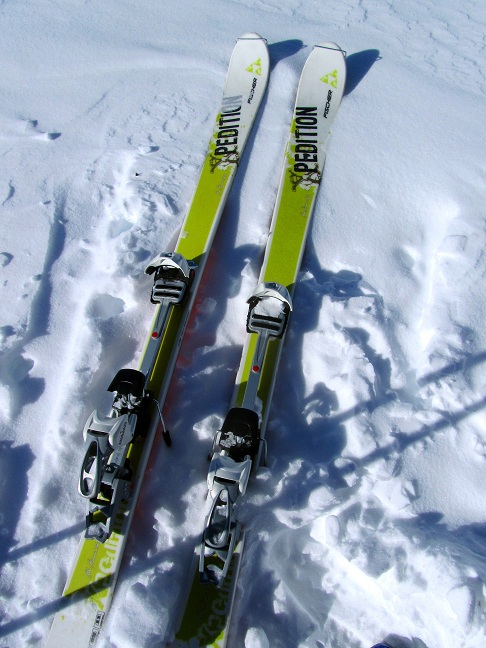 Foto: Andreas Koller / Skitour / Kurzer Anstieg lange Abfahrt am Corn Chamuotsch (3017m) / 08.03.2012 21:45:19