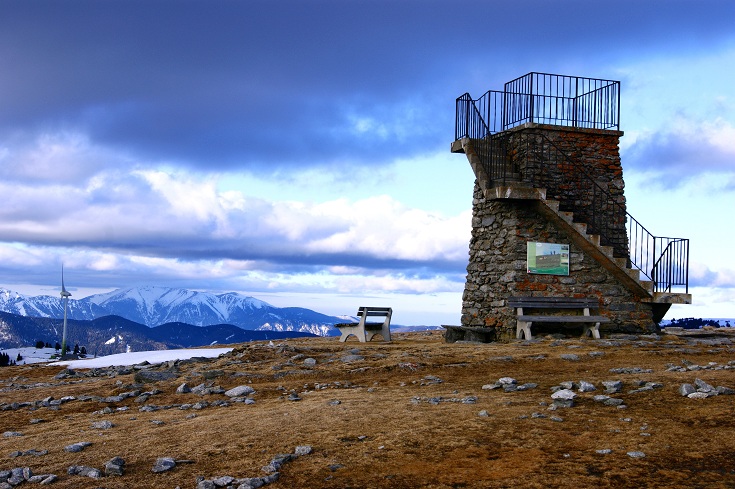 Foto: Andreas Koller / Schneeschuhtour / Panoramaschneeschuhtour auf die Amundsenhöhe (1666m) / Peter Bergner Warte am Pretul / 13.03.2012 19:38:12
