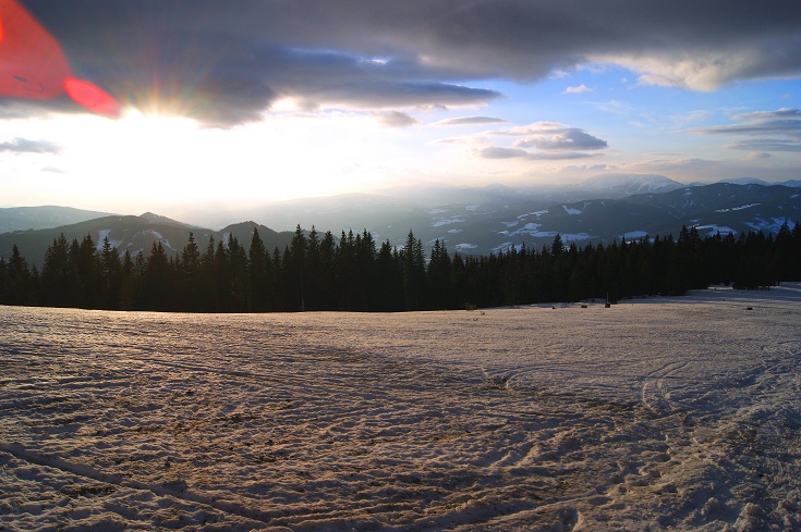 Foto: Andreas Koller / Schneeschuhtour / Panoramaschneeschuhtour auf die Amundsenhöhe (1666m) / 13.03.2012 19:35:07