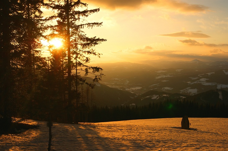 Foto: Andreas Koller / Schneeschuhtour / Panoramaschneeschuhtour auf die Amundsenhöhe (1666m) / 13.03.2012 19:34:25