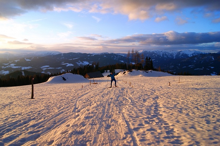 Foto: Andreas Koller / Schneeschuhtour / Panoramaschneeschuhtour auf die Amundsenhöhe (1666m) / 13.03.2012 19:34:01
