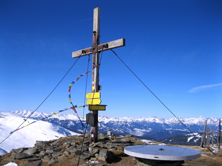 Foto: Andreas Koller / Skitour / Südroute auf die Gaipahöhe (2192m) / Auf der Gaipahöhe / 15.03.2012 21:14:24