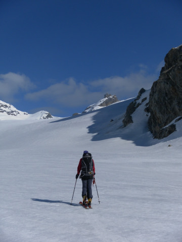 Foto: Wolfgang Lauschensky / Skitour / Sphinx am Jungfraujoch 3571m von der Konkordiahütte / Jungfraujoch mit Sphinx / 05.06.2012 23:34:28