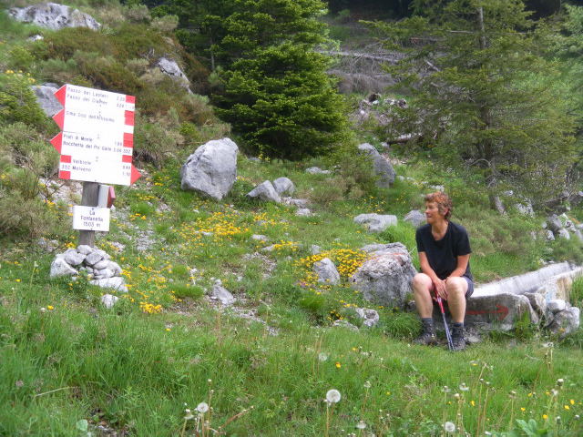 Foto: Wolfgang Lauschensky / Wandertour / Cima dei Lasteri 2459m / La Fontanella / 12.06.2012 18:34:38