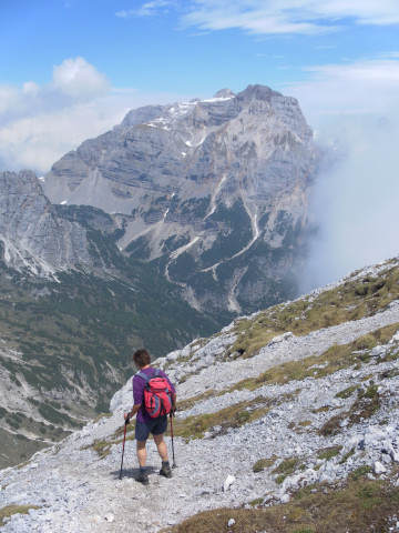 Foto: Wolfgang Lauschensky / Wandertour / Cima dei Lasteri 2459m / Abstieg zum Passo del Clamer / 12.06.2012 18:32:12