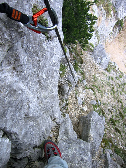 Foto: Andreas Koller / Klettersteigtour / Klettersteig Walter Mory und Krischasteig (1711m) / 15.07.2012 23:26:36