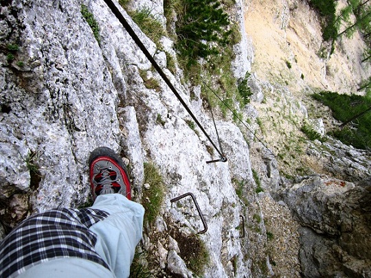 Foto: Andreas Koller / Klettersteigtour / Klettersteig Walter Mory und Krischasteig (1711m) / 15.07.2012 23:26:28