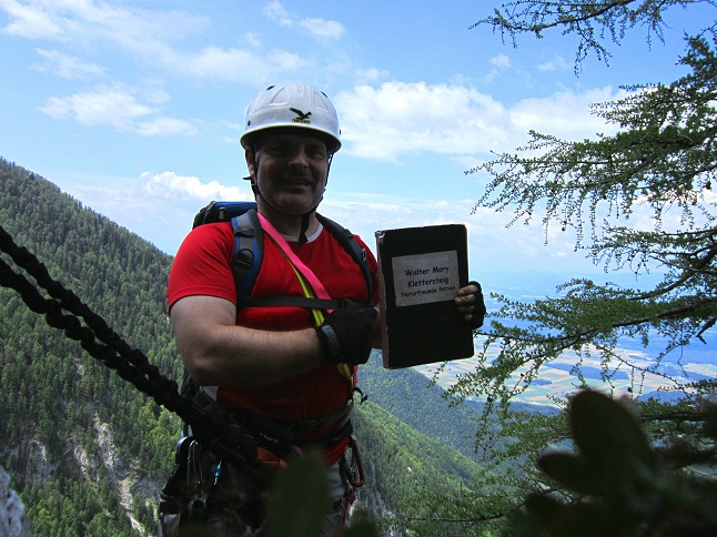 Foto: Andreas Koller / Klettersteigtour / Klettersteig Walter Mory und Krischasteig (1711m) / Steigbuch / 15.07.2012 23:25:32
