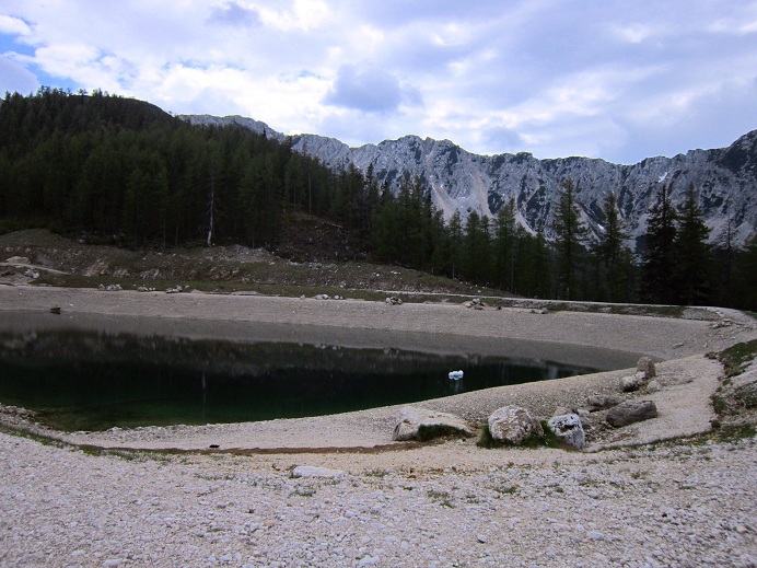 Foto: Andreas Koller / Klettersteigtour / Klettersteig Walter Mory und Krischasteig (1711m) / Blick zur Feistritzerspitze (2116m) / 15.07.2012 23:22:45