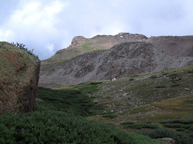Foto: Andreas Koller / Wandertour / Mount Harvard (4395m) / Letzter Blick auf den Mount Harvard / 30.07.2012 22:22:42
