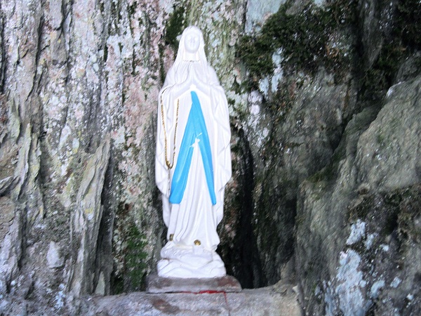 Foto: Andreas Koller / Klettersteigtour / Klettersteig Aletsch (1550m) / Madonnastatue / 02.09.2012 02:27:17
