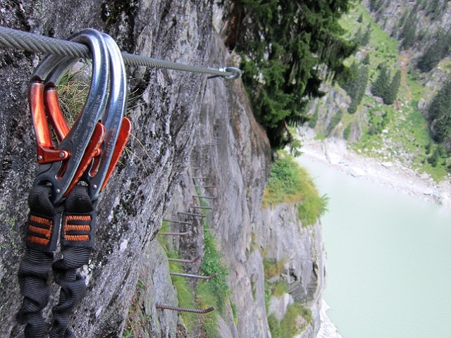 Foto: Andreas Koller / Klettersteigtour / Klettersteig Aletsch (1550m) / 02.09.2012 02:26:33
