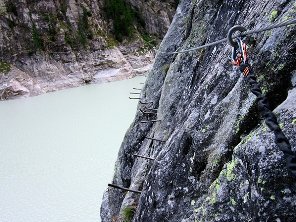 Foto: Andreas Koller / Klettersteigtour / Klettersteig Aletsch (1550m) / 02.09.2012 02:20:36