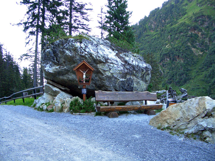 Foto: vince 51 / Wandertour / von Westen auf den Scheibler / Ruheplatz amAufstieg zur Konstanzer Hütte / 02.09.2012 20:49:46