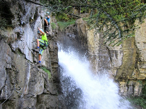 Foto: Andreas Koller / Klettersteigtour / Via ferrata de Tiere (1226m) / 04.09.2012 20:29:11
