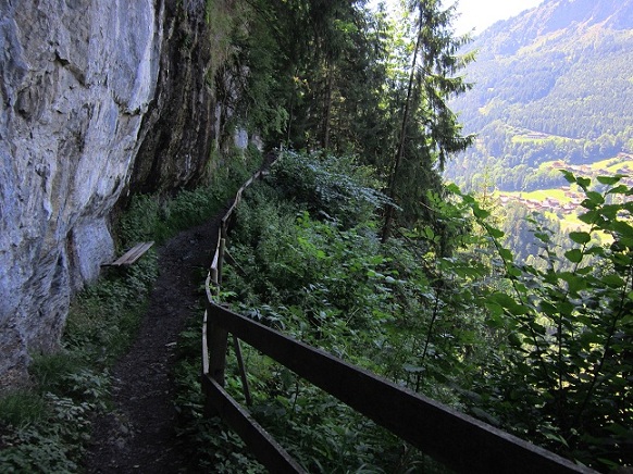 Foto: Andreas Koller / Klettersteigtour / Via ferrata de Tiere (1226m) / Galerie Defago / 04.09.2012 20:25:58