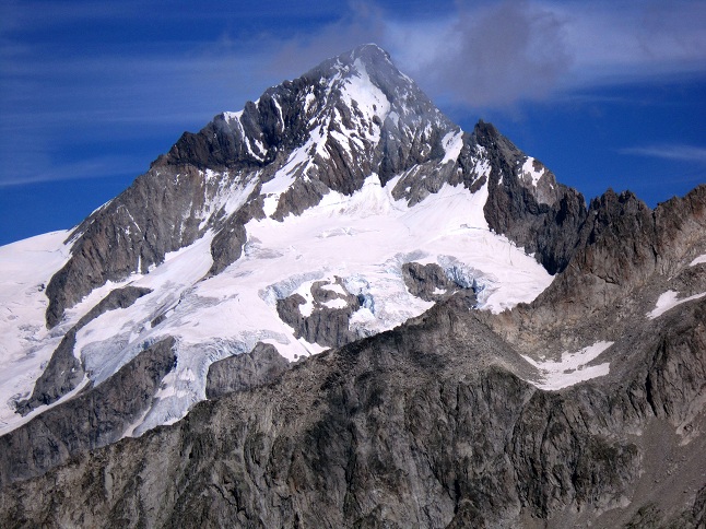 Foto: Andreas Koller / Wandertour / Sparrhorn - kleiner 3000er mit großer Aussicht (3021m) / Aletschhorn (4195m) / 08.09.2012 20:12:23