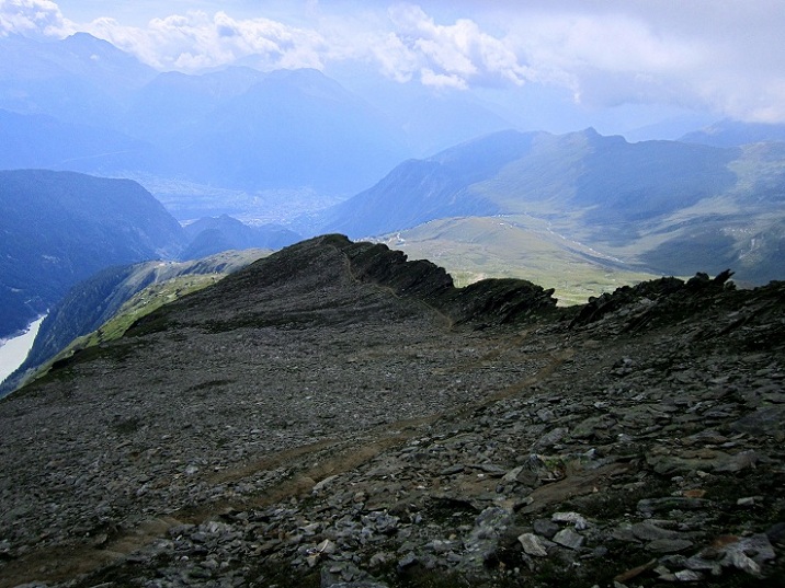 Foto: Andreas Koller / Wandertour / Sparrhorn - kleiner 3000er mit großer Aussicht (3021m) / Abstieg vom Sparrhorn / 08.09.2012 20:11:41