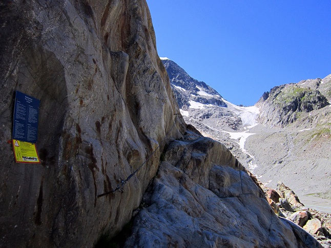 Foto: Andreas Koller / Klettersteigtour / Klettersteig Tierbergli (2797m) / Einstieg / 08.09.2012 21:31:52