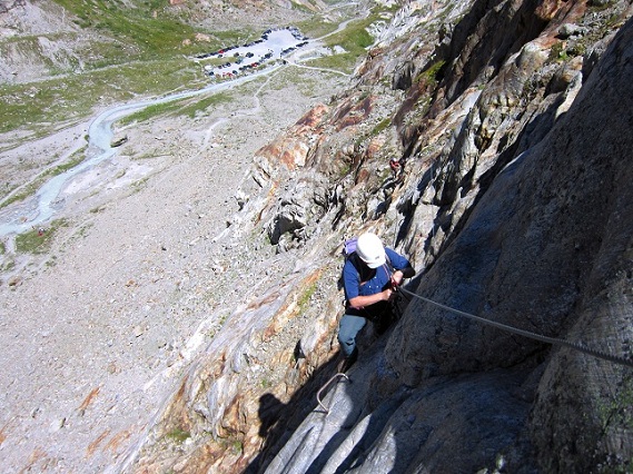 Foto: Andreas Koller / Klettersteigtour / Klettersteig Tierbergli (2797m) / 08.09.2012 21:30:53