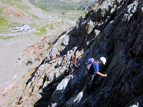 Foto: Andreas Koller / Klettersteigtour / Klettersteig Tierbergli (2797m) / 08.09.2012 21:30:30