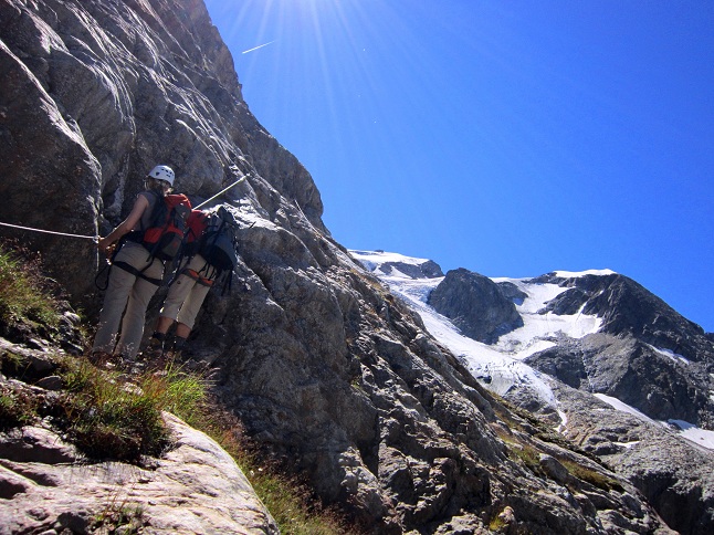 Foto: Andreas Koller / Klettersteigtour / Klettersteig Tierbergli (2797m) / 08.09.2012 21:29:32