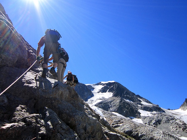 Foto: Andreas Koller / Klettersteigtour / Klettersteig Tierbergli (2797m) / 08.09.2012 21:29:21