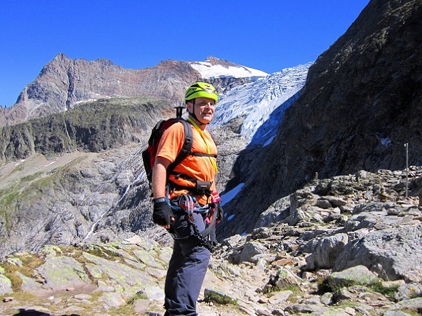 Foto: Andreas Koller / Klettersteigtour / Klettersteig Tierbergli (2797m) / Halbzeit / 08.09.2012 21:24:41
