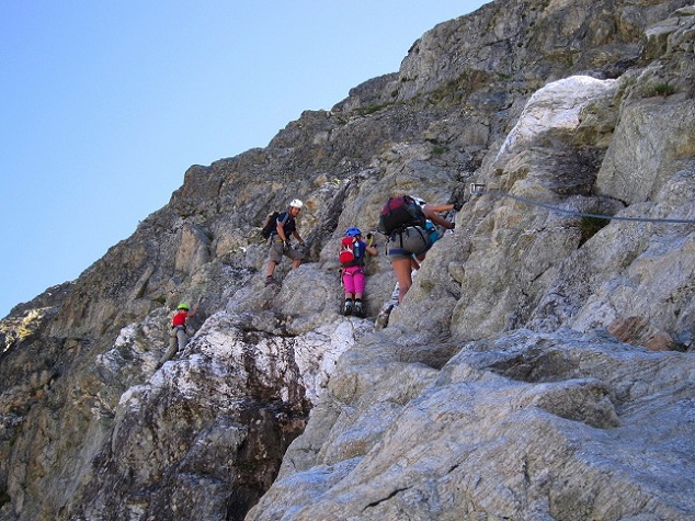 Foto: Andreas Koller / Klettersteigtour / Klettersteig Tierbergli (2797m) / 08.09.2012 21:23:59