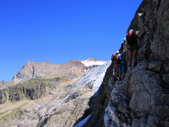 Foto: Andreas Koller / Klettersteigtour / Klettersteig Tierbergli (2797m) / 08.09.2012 21:23:48