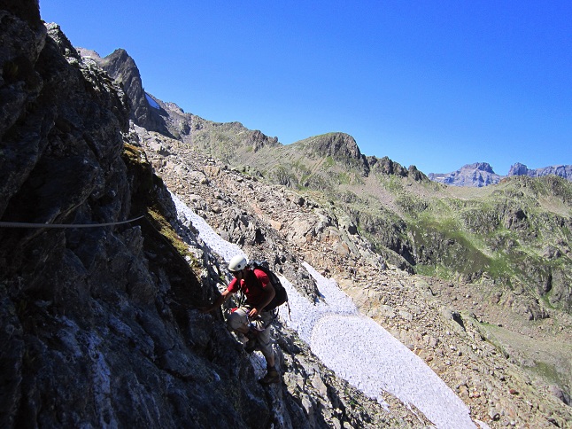 Foto: Andreas Koller / Klettersteigtour / Klettersteig Tierbergli (2797m) / 08.09.2012 21:23:39