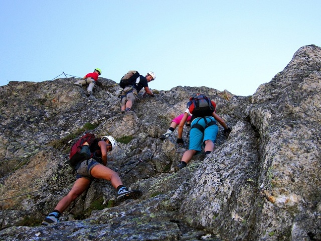 Foto: Andreas Koller / Klettersteigtour / Klettersteig Tierbergli (2797m) / 08.09.2012 21:23:30