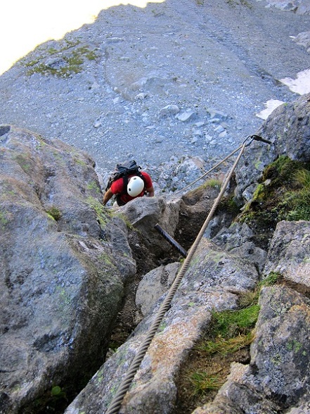 Foto: Andreas Koller / Klettersteigtour / Klettersteig Tierbergli (2797m) / 08.09.2012 21:23:07