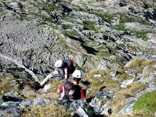 Foto: Andreas Koller / Klettersteigtour / Klettersteig Tierbergli (2797m) / 08.09.2012 21:22:01
