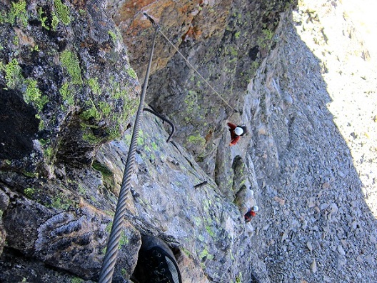 Foto: Andreas Koller / Klettersteigtour / Klettersteig Tierbergli (2797m) / 08.09.2012 21:21:34