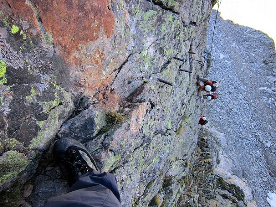 Foto: Andreas Koller / Klettersteigtour / Klettersteig Tierbergli (2797m) / 08.09.2012 21:21:25
