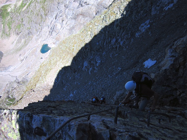 Foto: Andreas Koller / Klettersteigtour / Klettersteig Tierbergli (2797m) / 08.09.2012 21:21:15