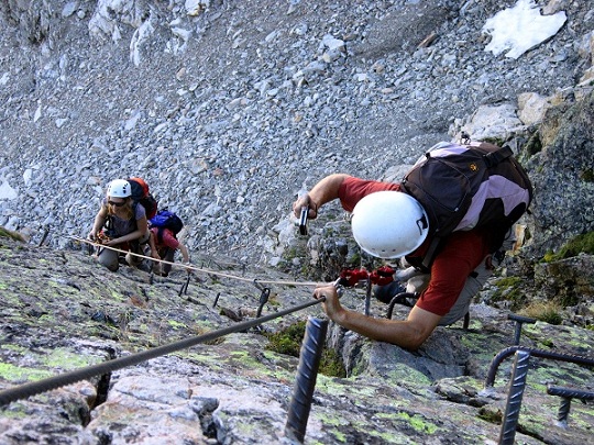 Foto: Andreas Koller / Klettersteigtour / Klettersteig Tierbergli (2797m) / 08.09.2012 21:21:07