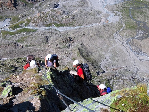 Foto: Andreas Koller / Klettersteigtour / Klettersteig Tierbergli (2797m) / 08.09.2012 21:20:40