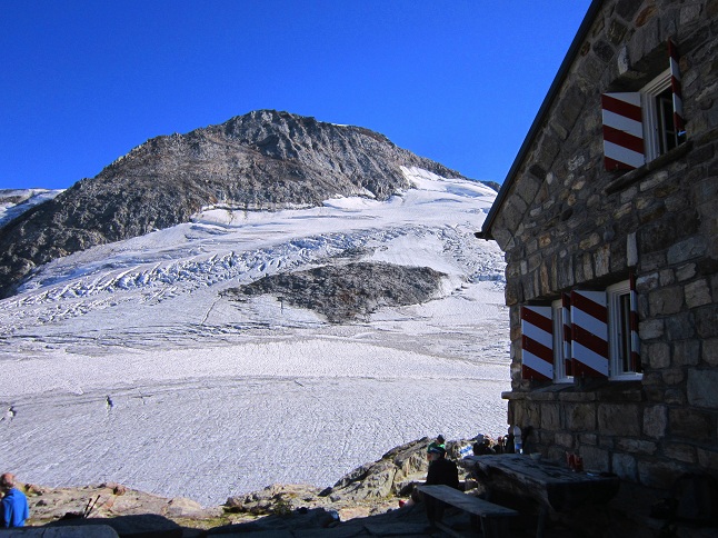 Foto: Andreas Koller / Klettersteigtour / Klettersteig Tierbergli (2797m) / Gwächtenhorn (3420m) / 08.09.2012 21:16:04