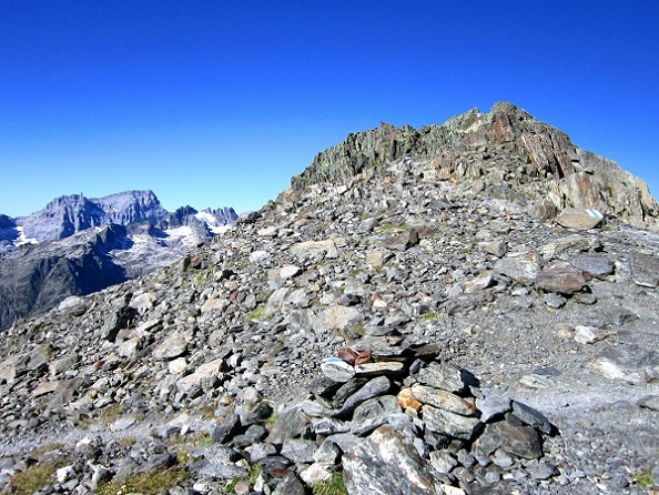 Foto: Andreas Koller / Klettersteigtour / Klettersteig Tierbergli (2797m) / Tierbergli von der Abstiegsroute / 08.09.2012 21:05:17